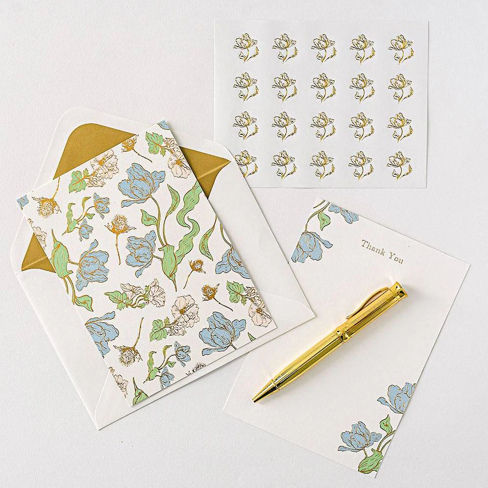 Les Fleurs Parisiennes Luxury Thank You Card Set - Image 9