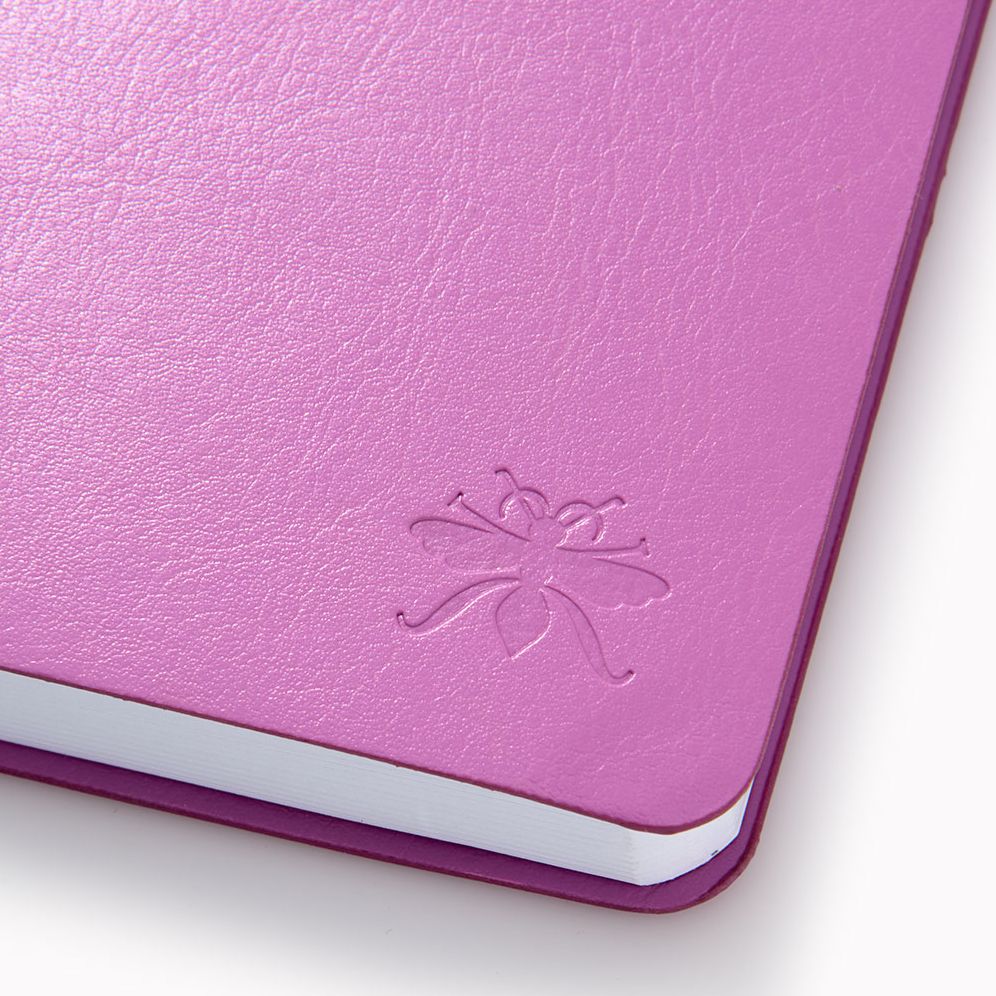 Lilac Paper Wasp LG Dotted Journal - Image 4