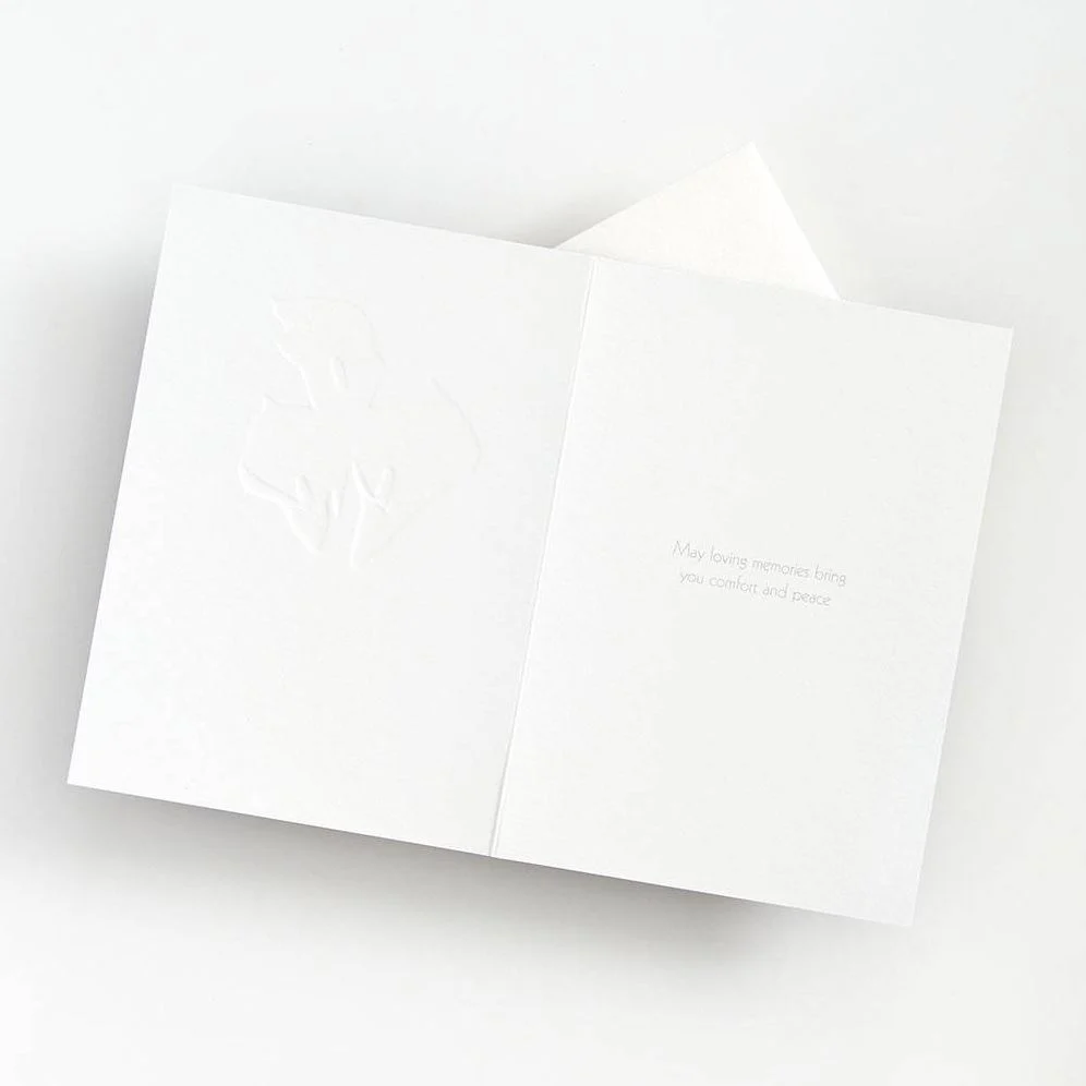 Lillies Sympathy Card - Image 2