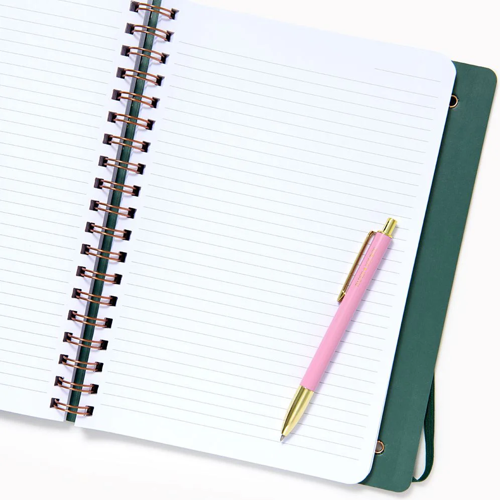 Limited Edition Paper Wasp Sage Faux Leather Semi Concealed Journal - Image 3