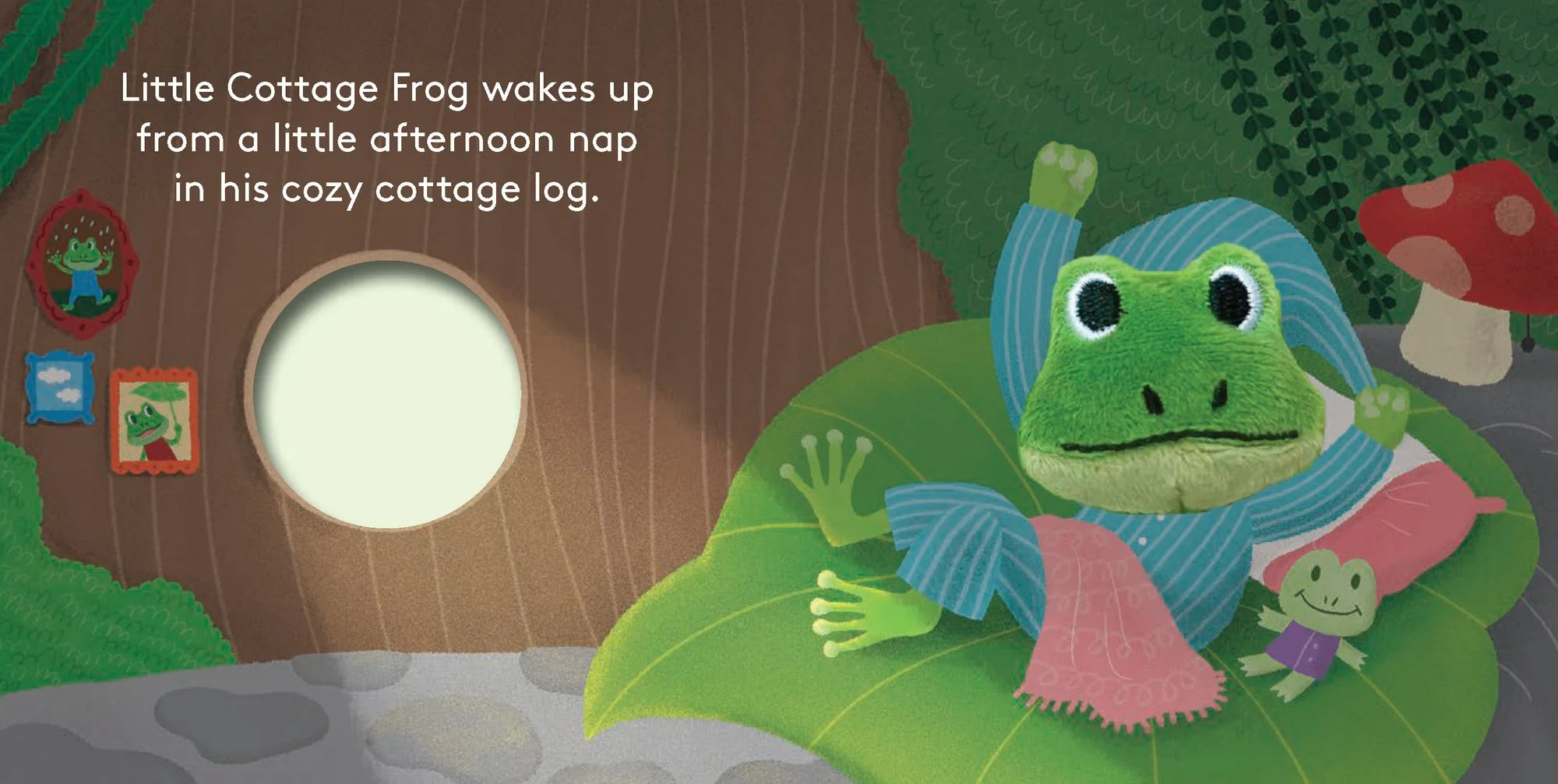 Little Cottage Frog: Finger Puppet Book - Image 5