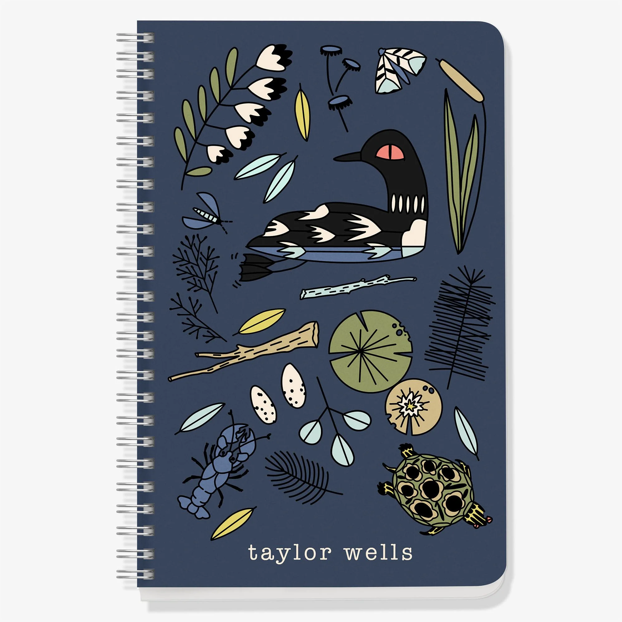 Loon and Lake Custom Journal