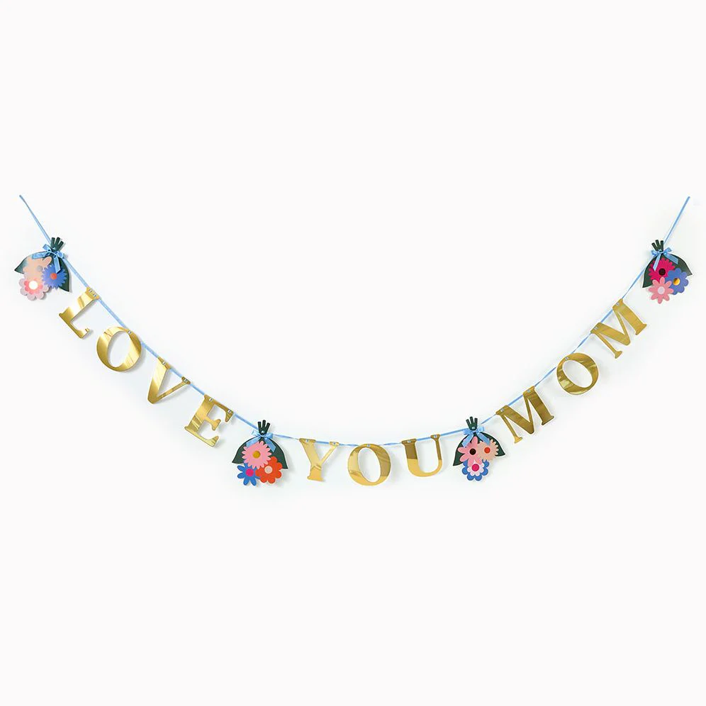 Love You Mom Bouquet Banner - Image 2