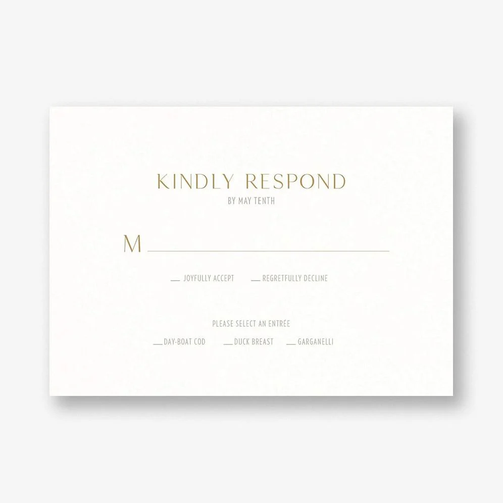 Lush Canopy Response Card