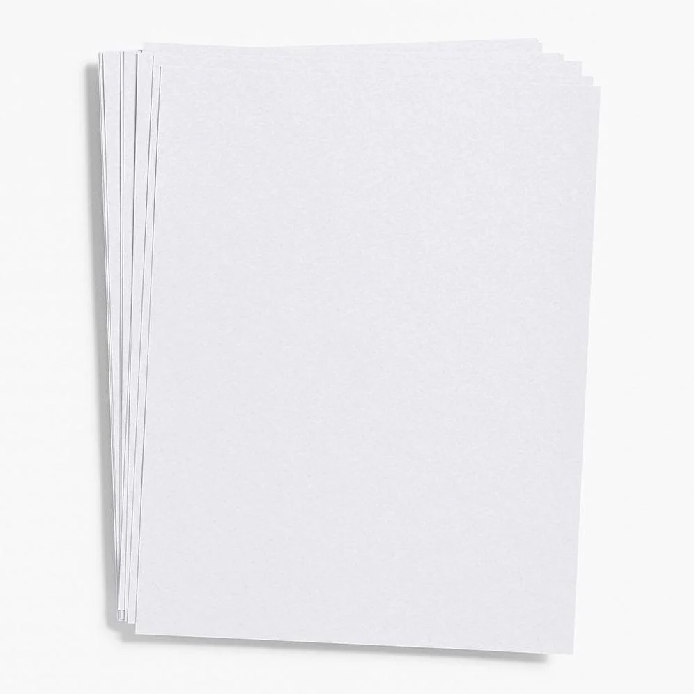 Luxe Grey Card Stock 8.5" x 11" Bulk Pack