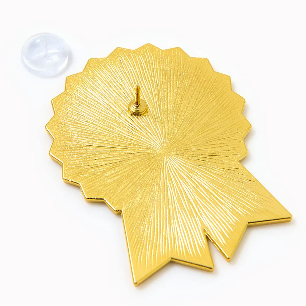 Luxe Happy Birthday Enamel Pin Badge - Image 2