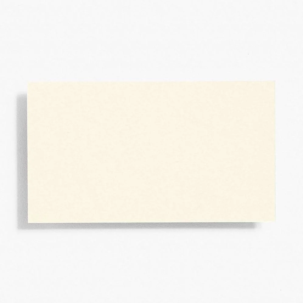 Luxe White Business Cards