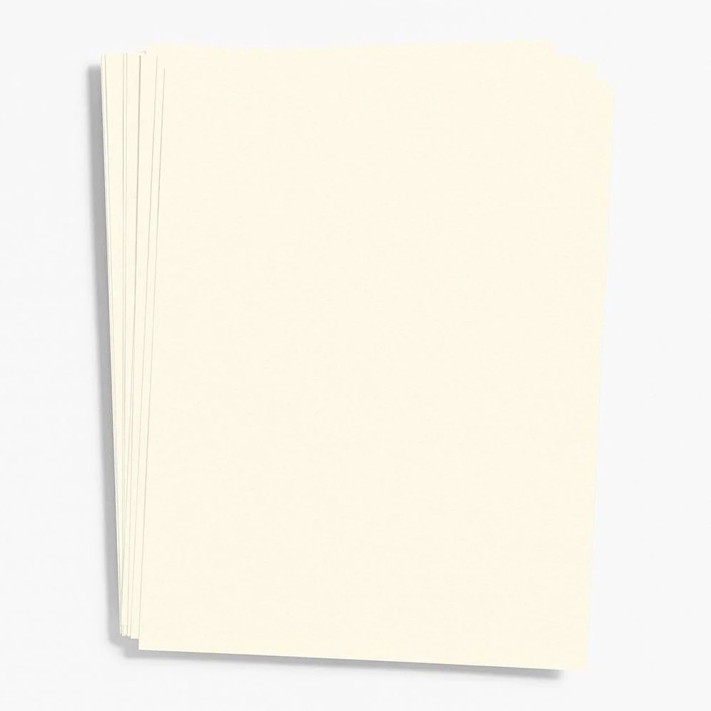 Luxe White Heavy Card Stock 27" x 19"