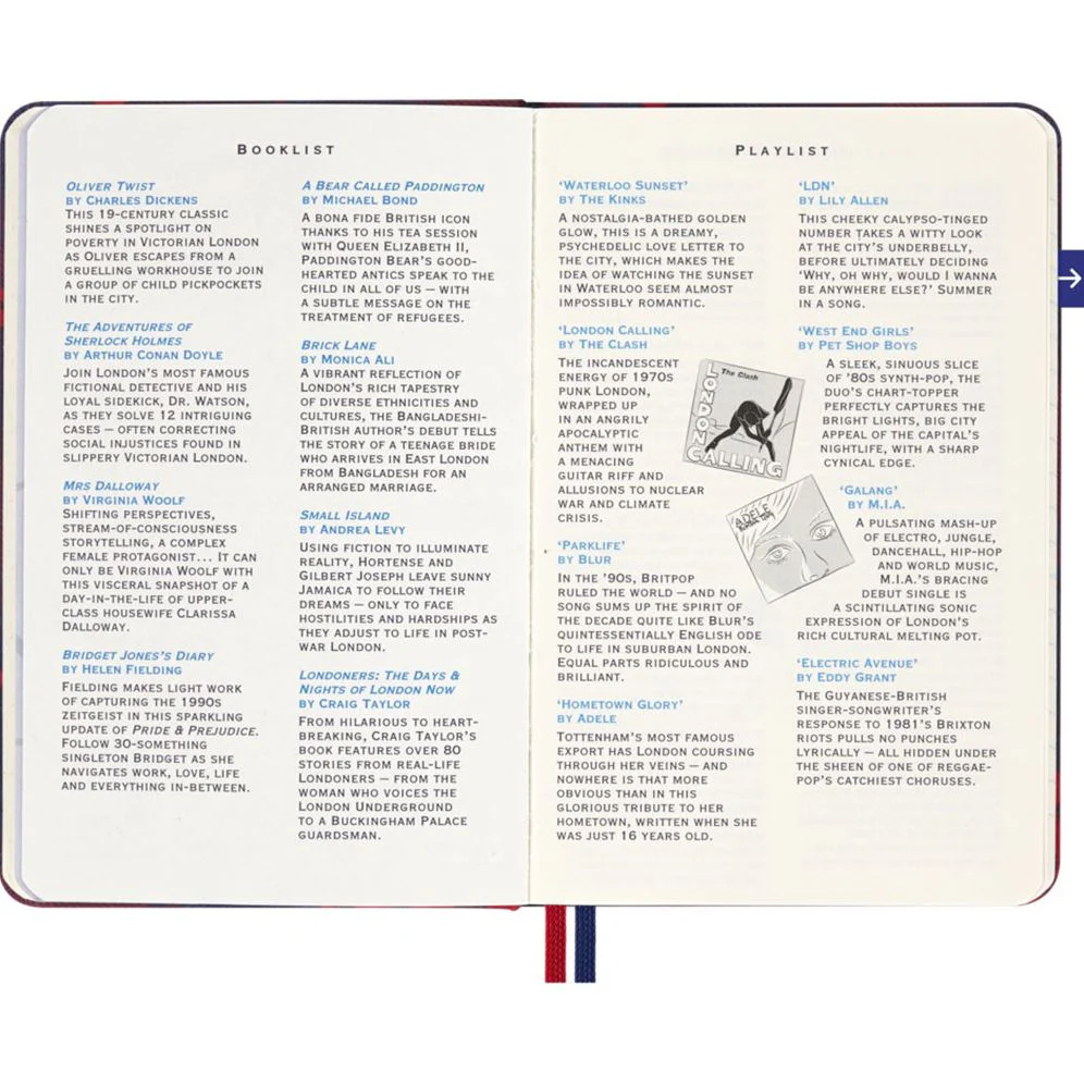 LUXE x Moleskine - London City Travel Guide Pocket Notebook - Image 6