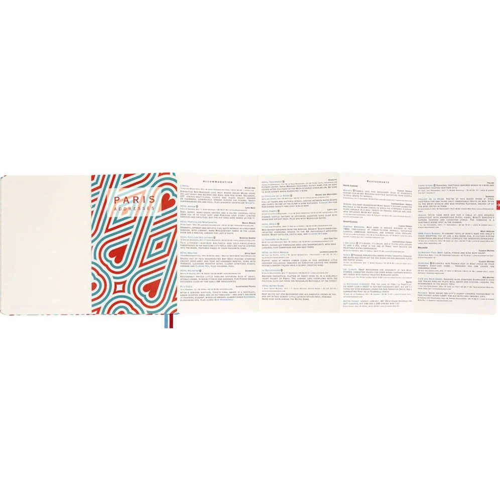 LUXE x Moleskine - Paris City Travel Guide Pocket Notebook - Image 4
