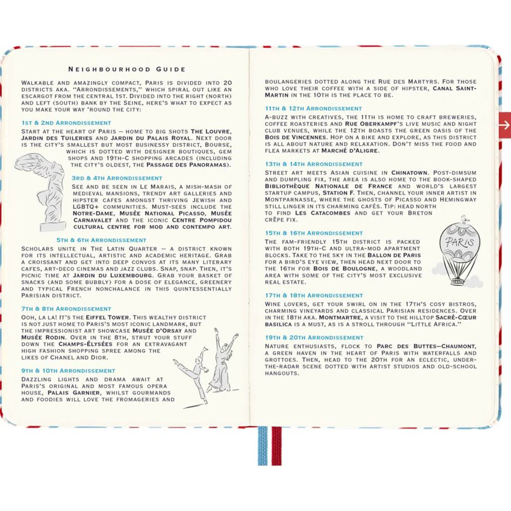 LUXE x Moleskine - Paris City Travel Guide Pocket Notebook - Image 7
