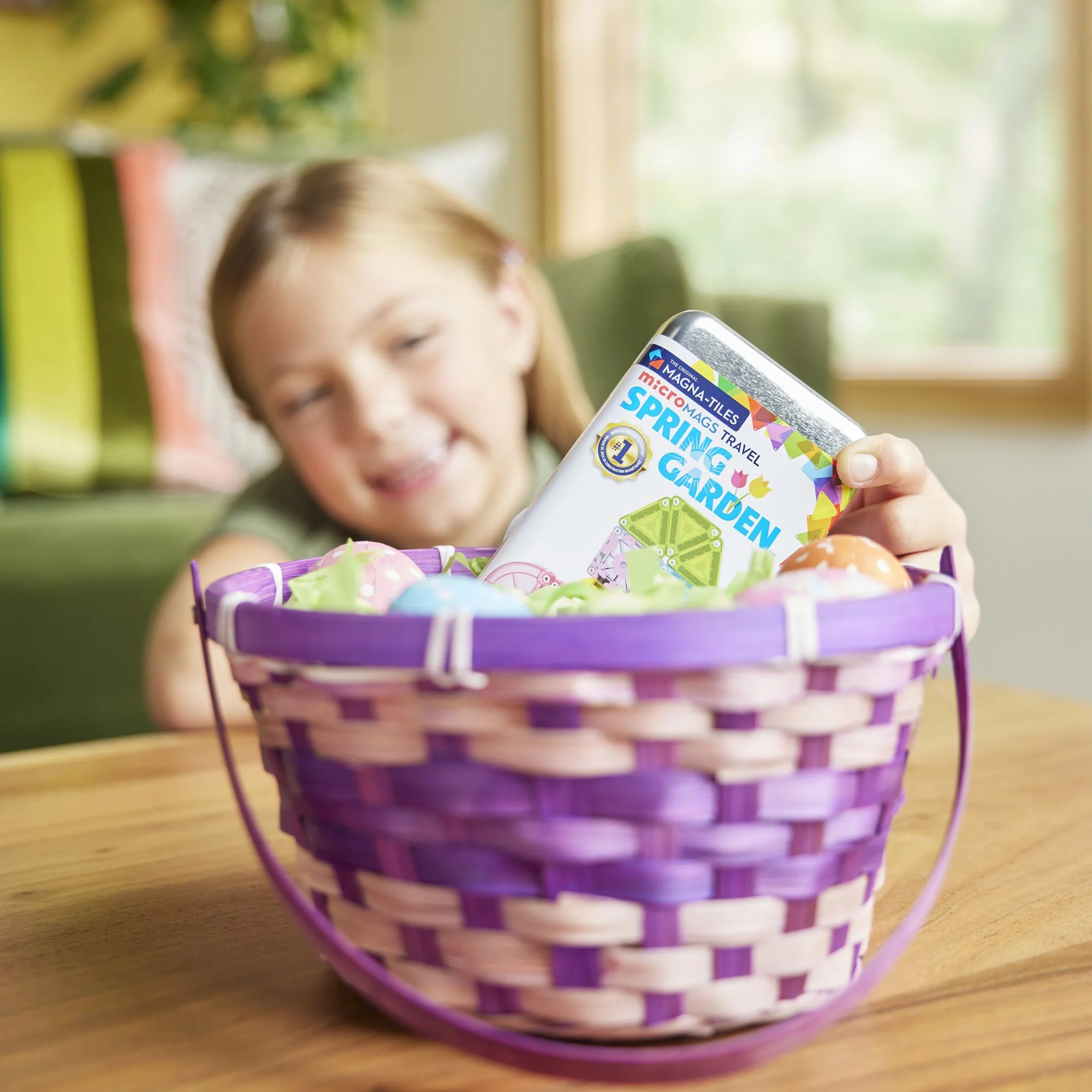 MAGNA-TILES® microMAGS Spring Garden Travel Set 24-Piece Magnetic Construction Set, The Original Magnetic Building Brand - Image 11