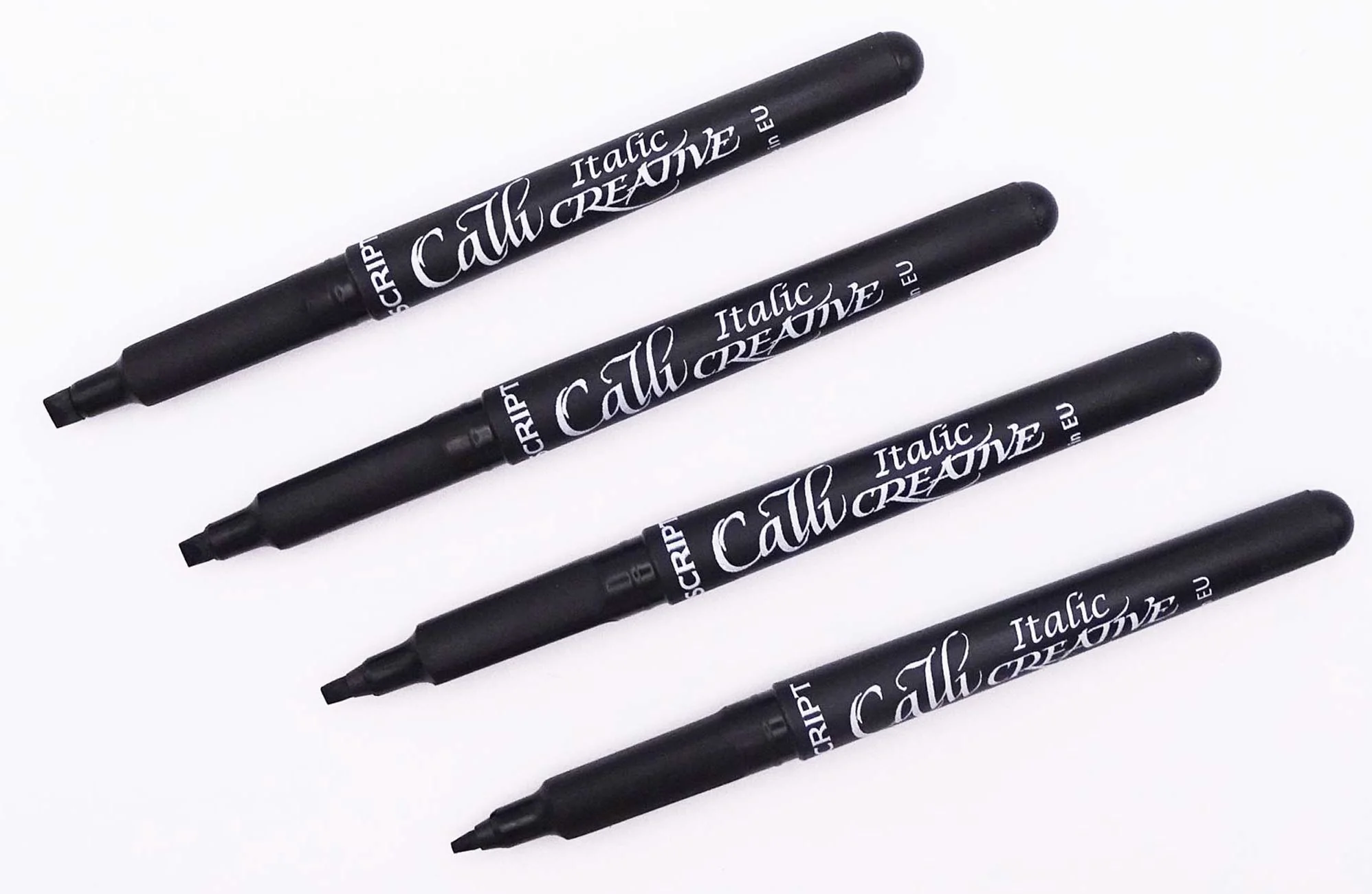 Manuscript Callicreative Italic Markers - pack of 4 - Black - Fine/Medium/Broad/Extra Broad - Image 11