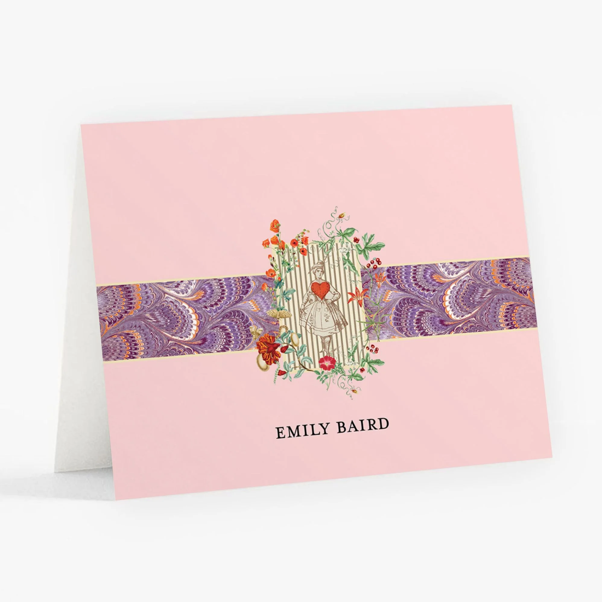 Marbled Menagerie Folded Stationery - Image 10