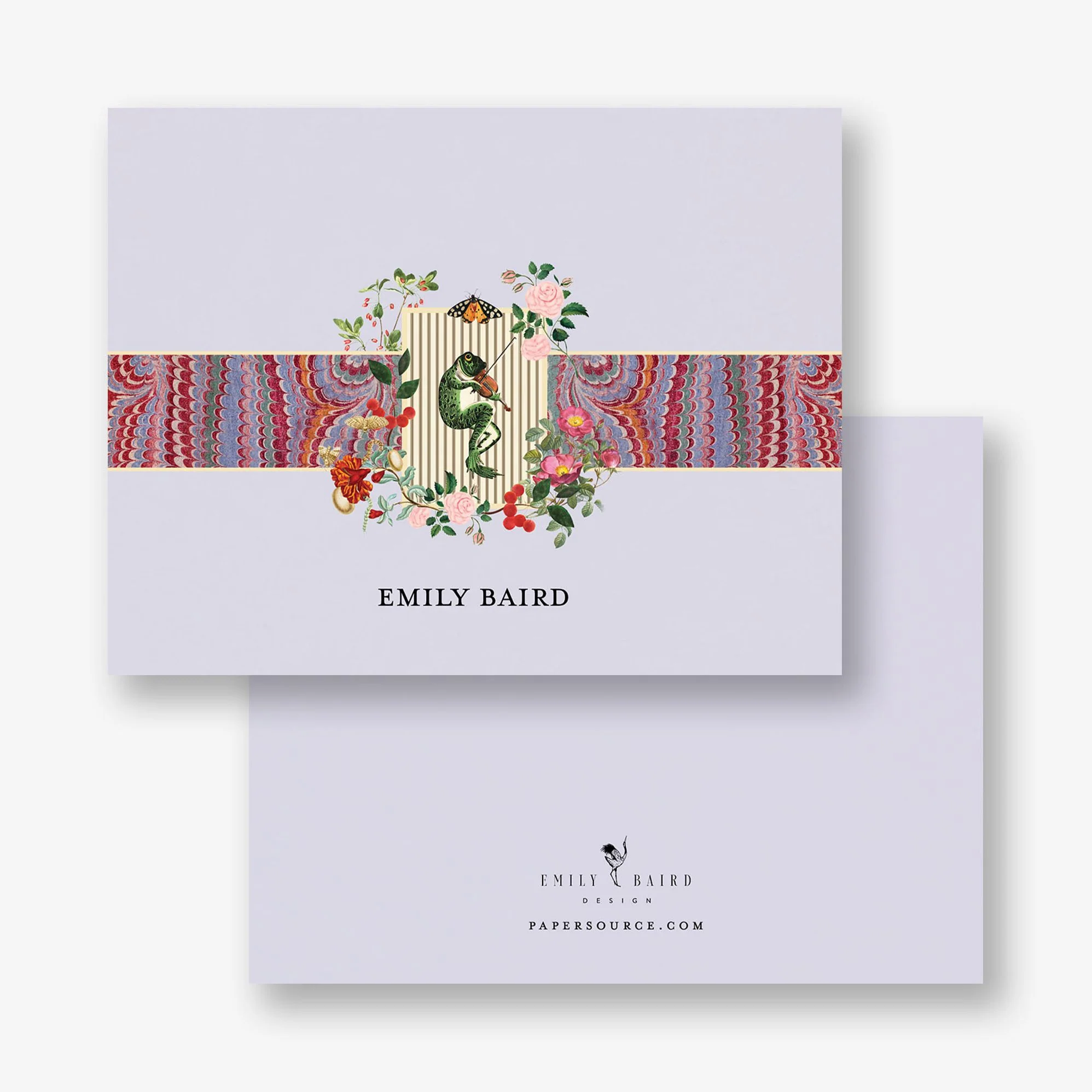 Marbled Menagerie Folded Stationery - Image 7