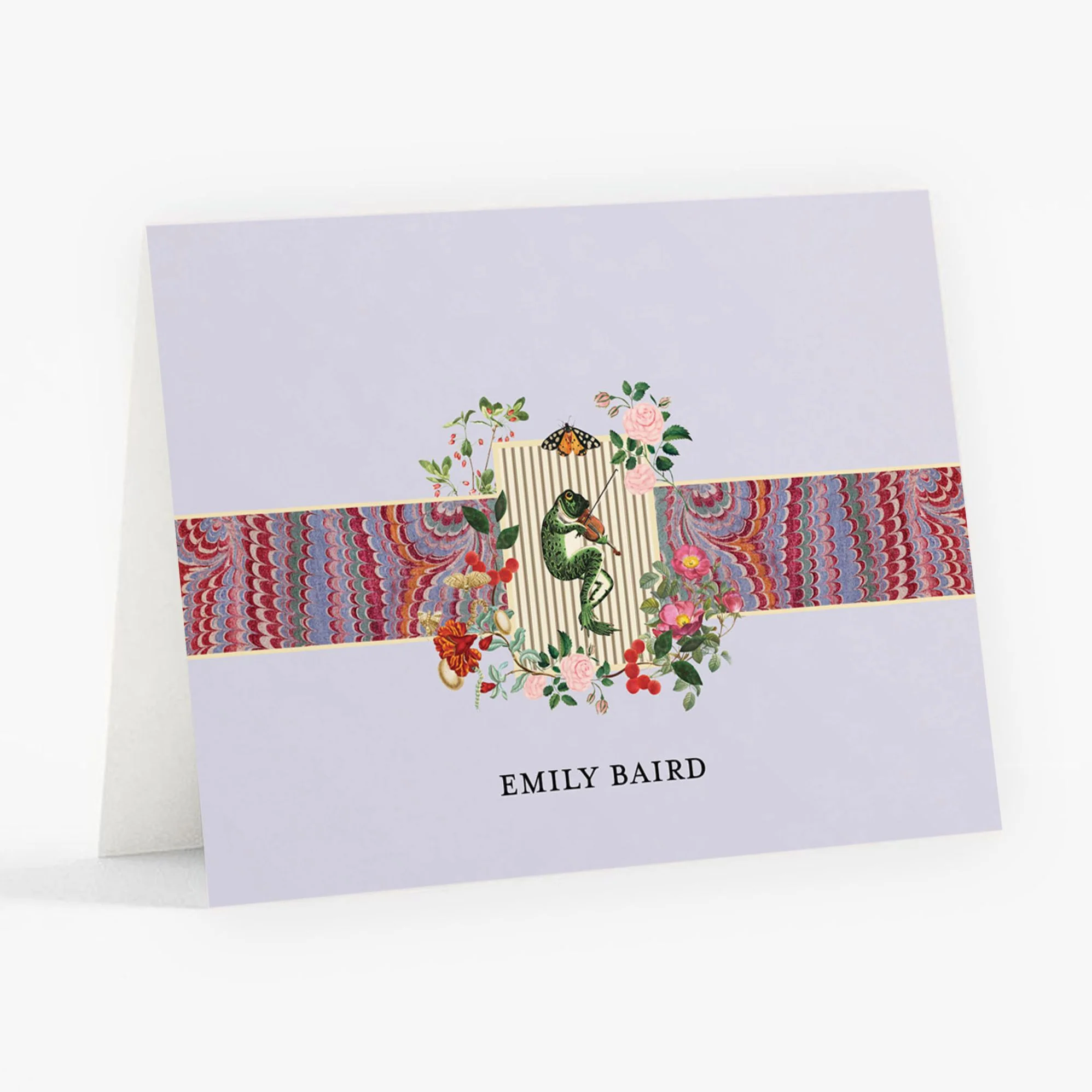 Marbled Menagerie Folded Stationery - Image 8