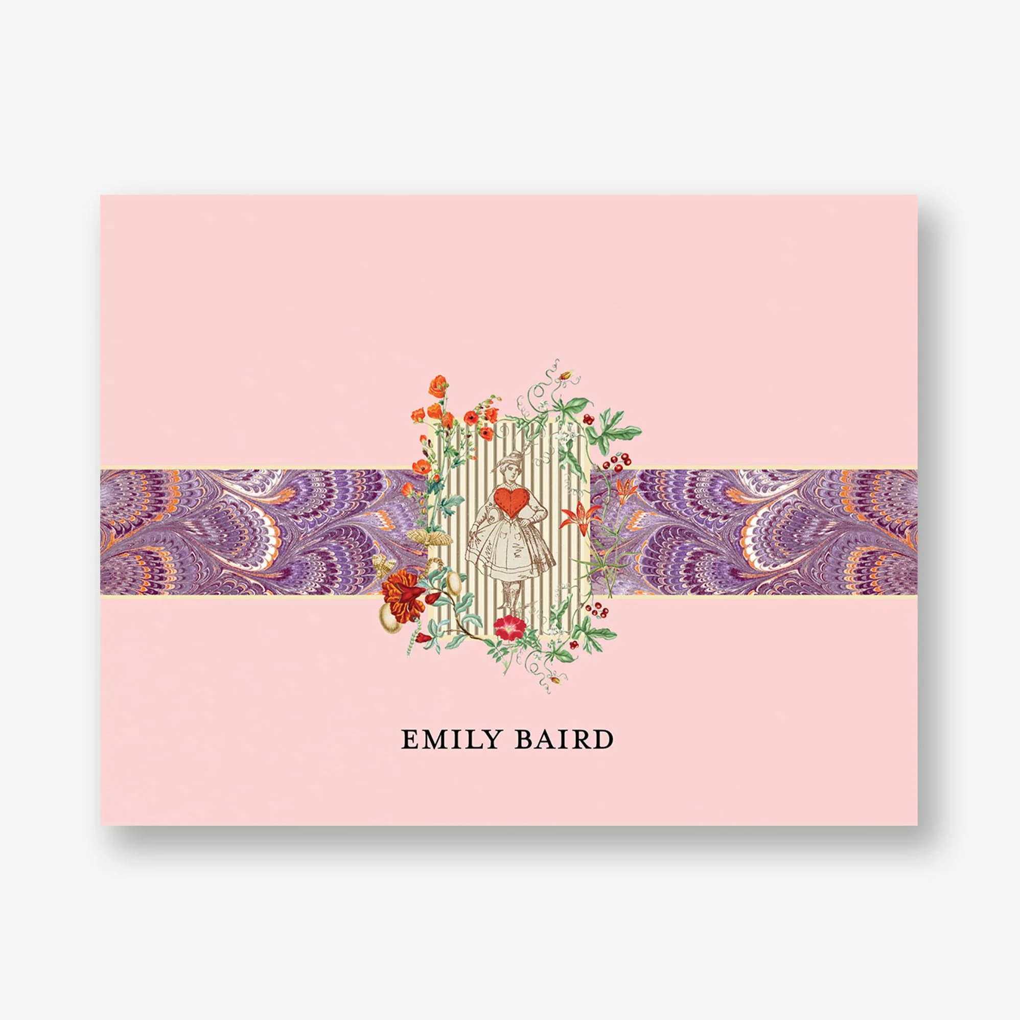 Marbled Menagerie Folded Stationery - Image 9