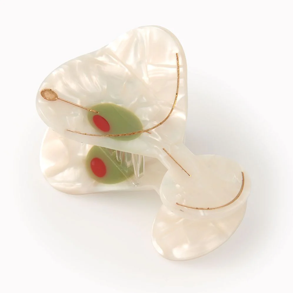 Martini Hair Clip - Image 2