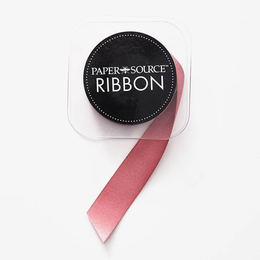 Mauve Satin Ribbon - Image 2