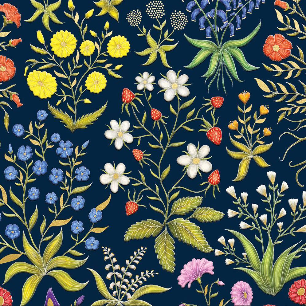 Medieval Flowers Stationery Set - Image 2