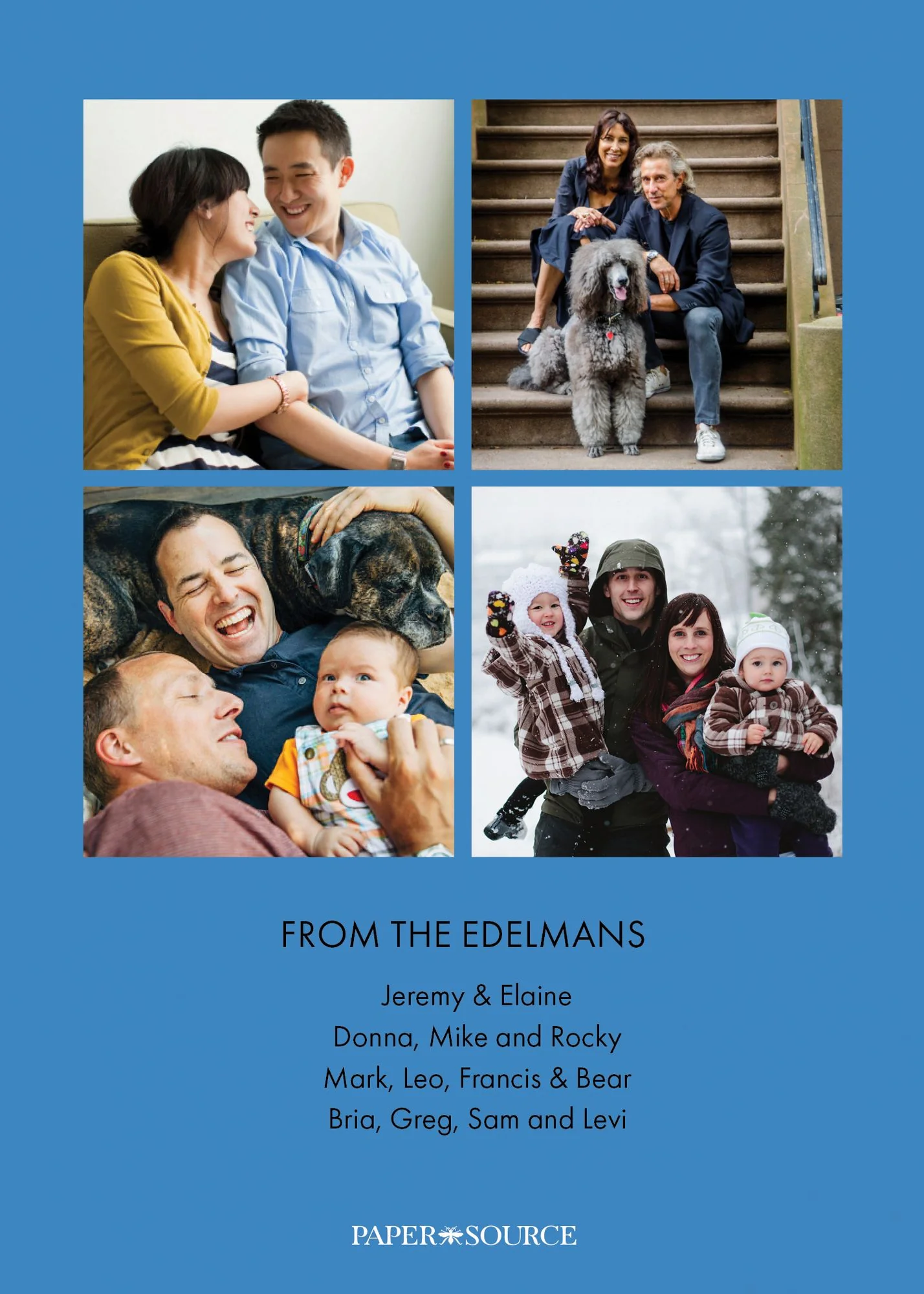 Menorahs Holiday Photo Card - Image 2