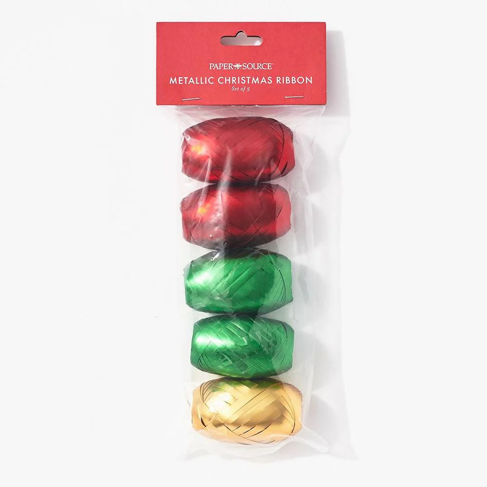Metallic Holiday Ribbon Eggs - Image 2