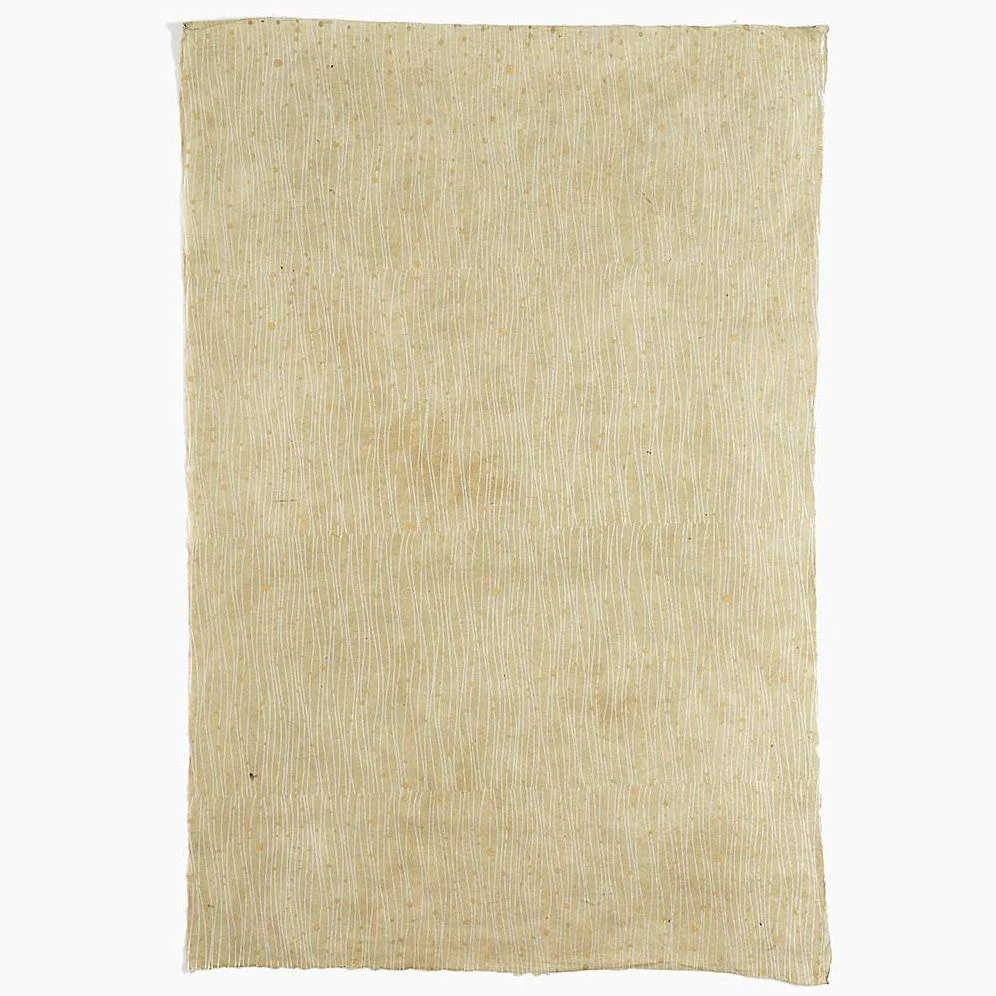 Metallics Lines with Gold Dot on Kraft Handmade Paper - Image 2