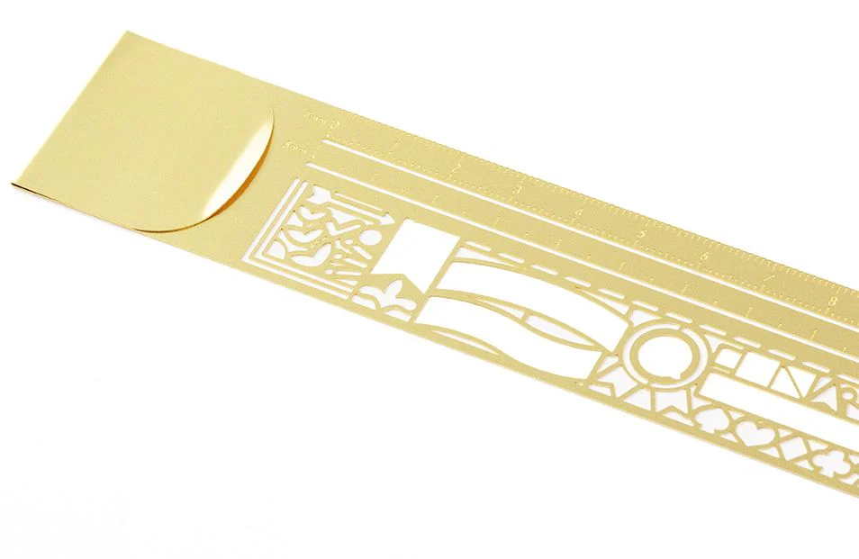 Midori Clip Ruler in Gold - Image 3