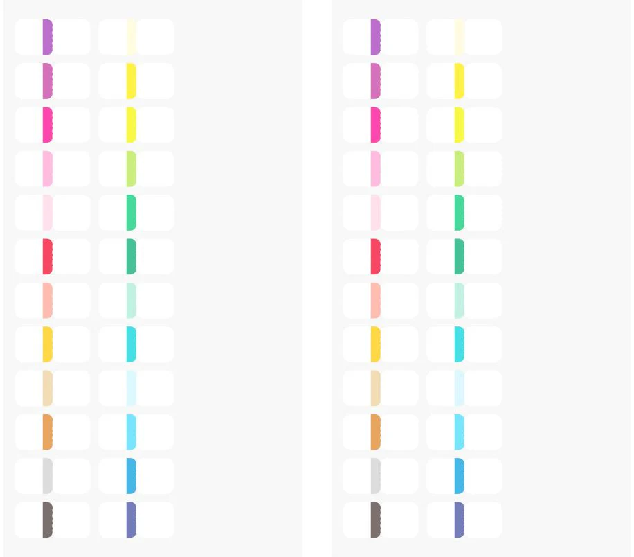 Midori Index Labels: Chiratto 24 Vivid Colors - Image 2