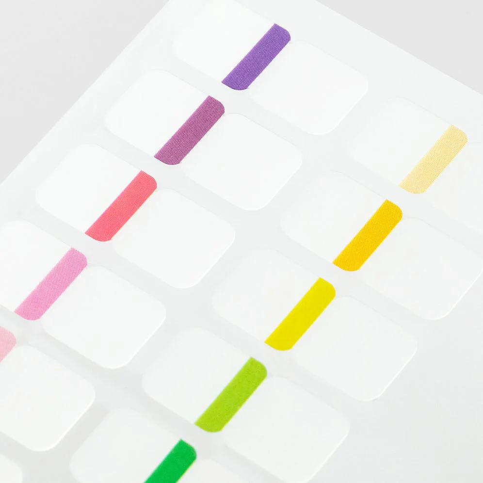 Midori Index Labels: Chiratto 24 Vivid Colors - Image 3
