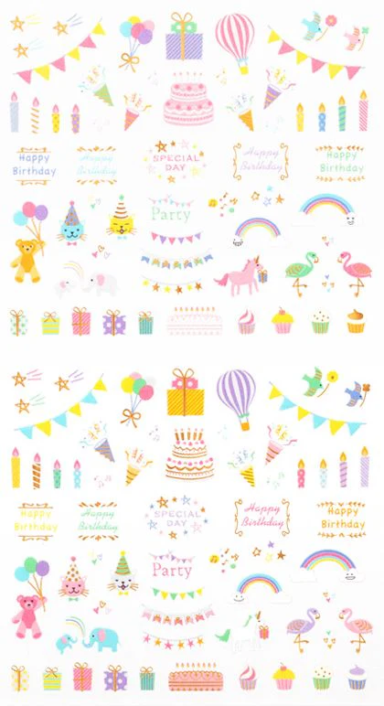 Midori Stickers - Anniversaries and Birthdays - Image 2