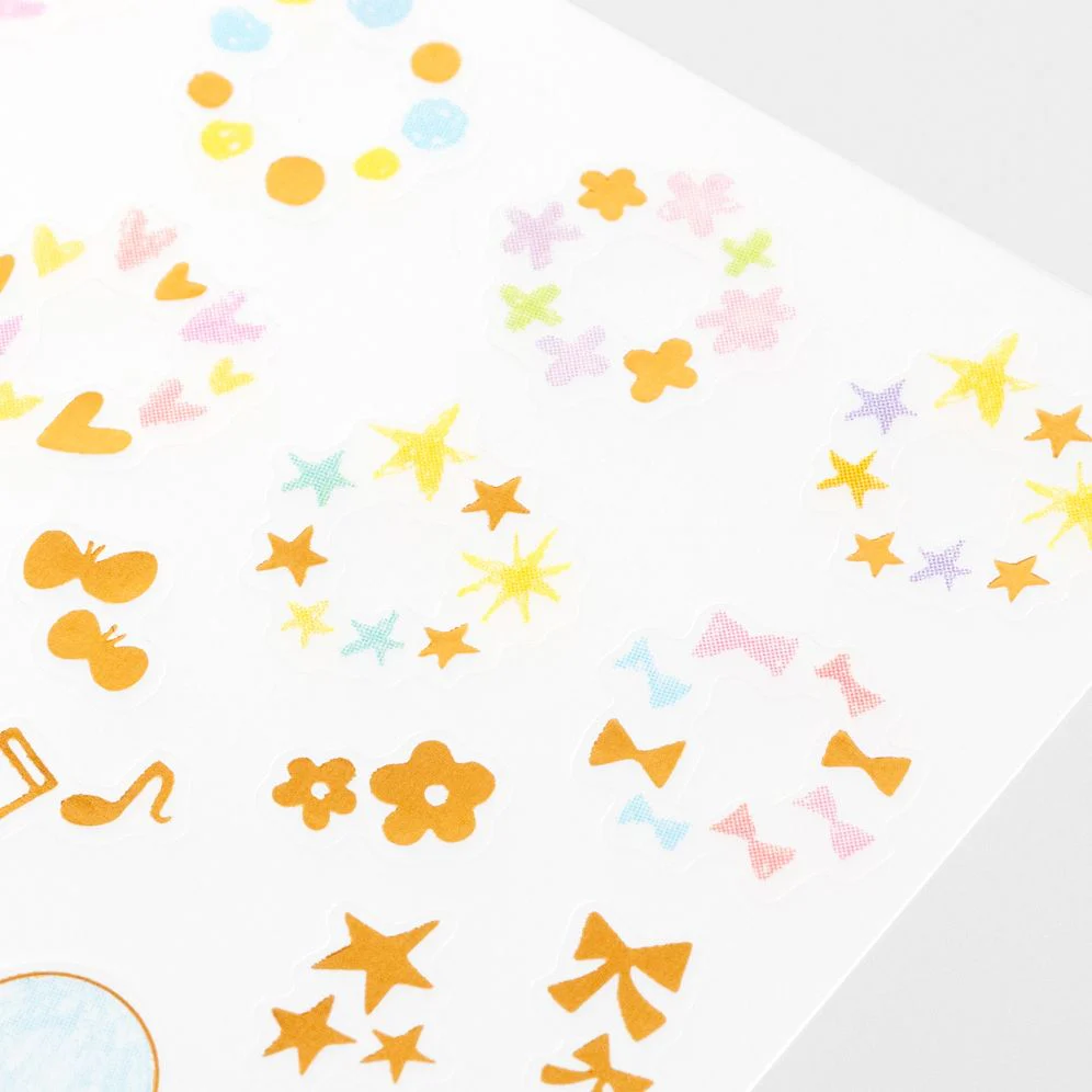 Midori Stickers - Date Twinkling Pastel - Image 2