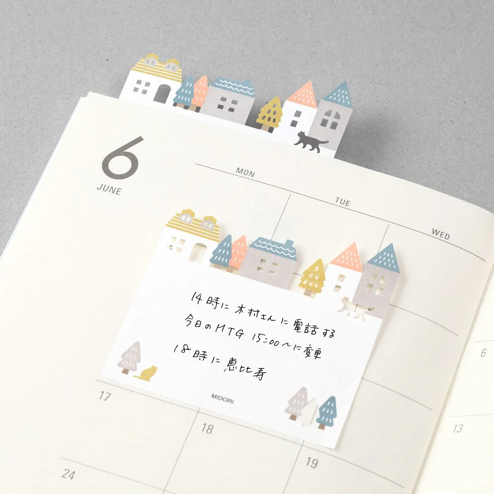 Midori Sticky Notes - Die-Cut Town - Image 4
