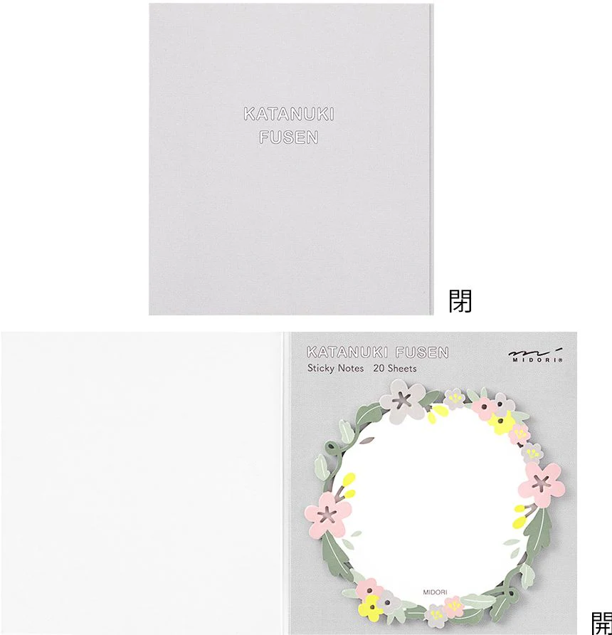 Midori Sticky Notes - Die-Cut Wreath - Image 3