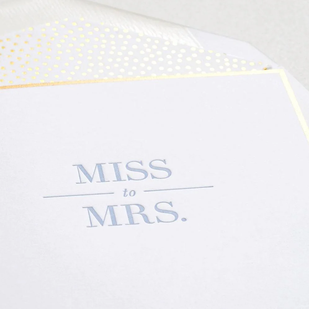 Miss to Mrs. Wedding Shower Card - Image 2