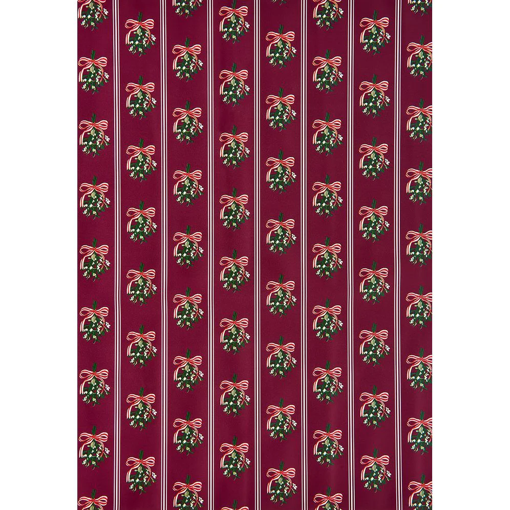 Mistletoe Stripes Stone Wrapping Paper - Image 2