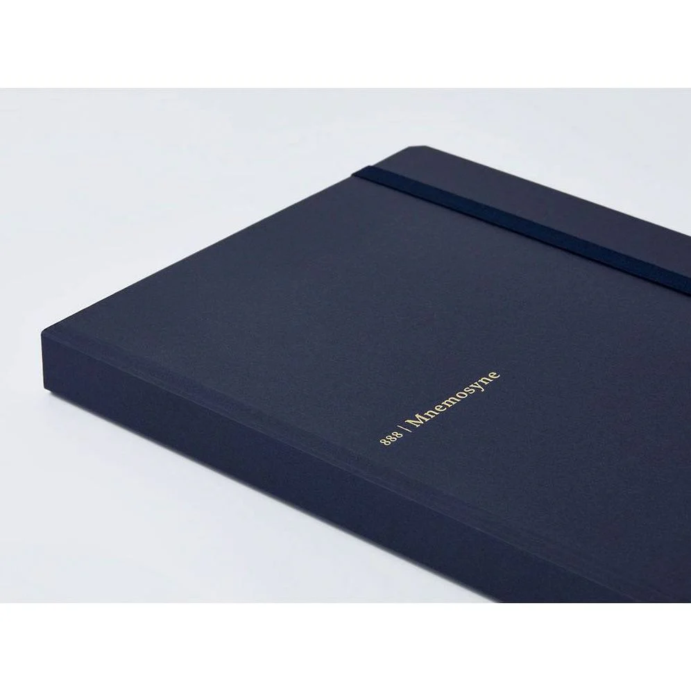 MNEMOSYNE JOURNAL NOTEBOOK A5 NAVY - Image 2