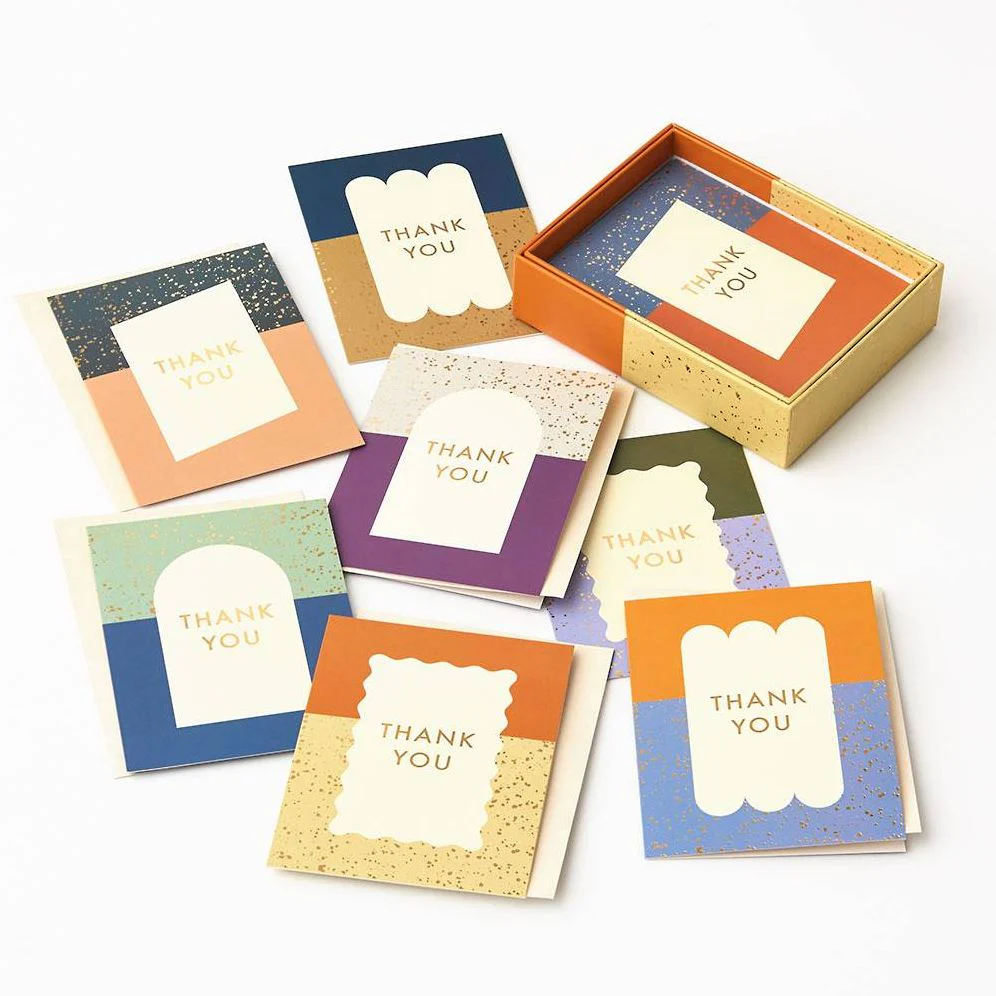 Modern Assorted Thank You Card Set