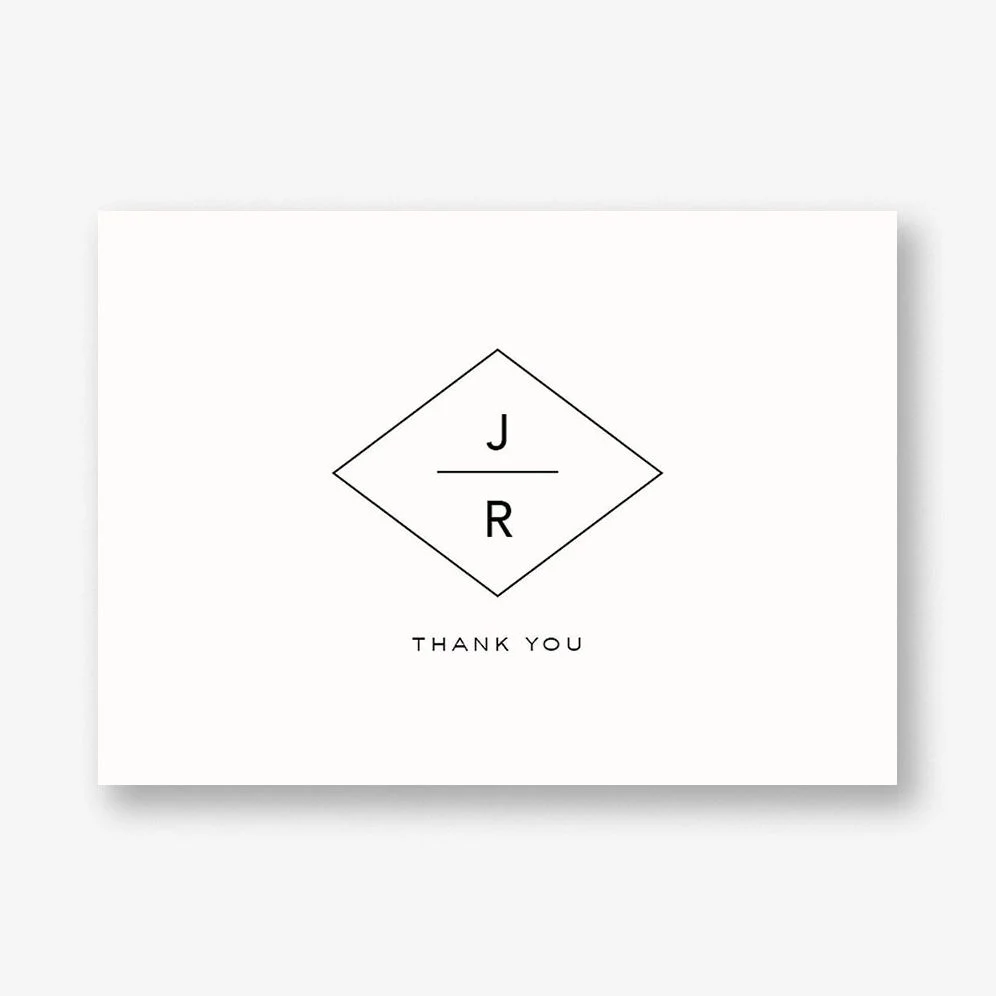Modern Diamond Stationery