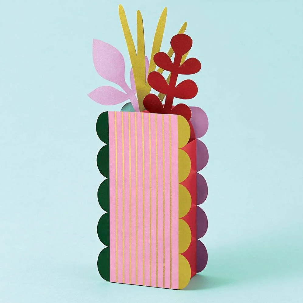 Modern Vase Paper Craft Kit - Image 4
