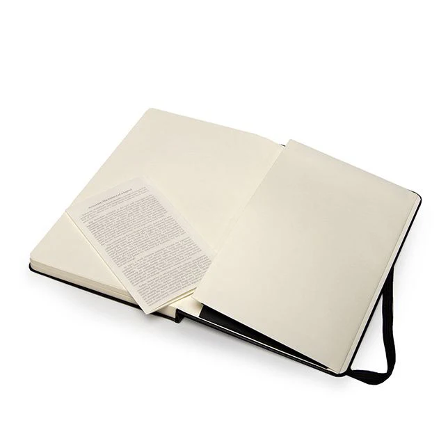 Moleskine Art Plus Sketchbook, Large, Plain, Black, Hard Cover (5 x 8.25) - Image 3