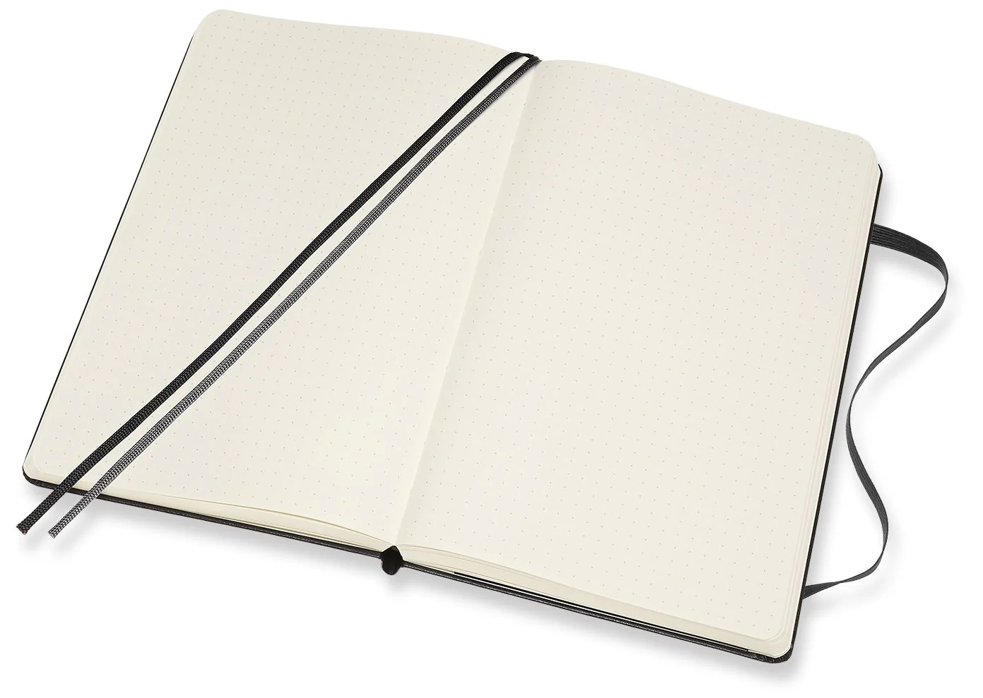 Moleskine Classic Notebook, Expanded Large, Dotted, Black Hard Cover (5 x 8.25) - Image 3