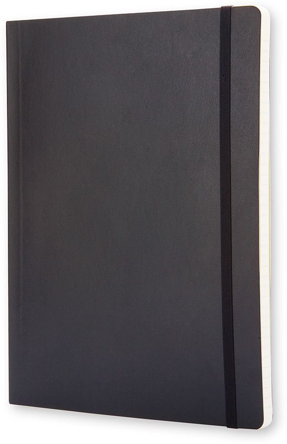 Moleskine Classic Notebook, Extra Large, Ruled, Black, Soft Cover (7.5 x 10) - Image 2