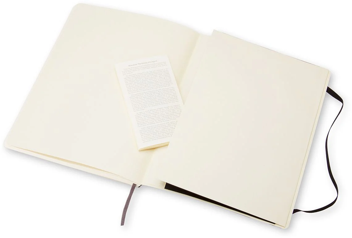 Moleskine Classic Notebook, Extra Large, Ruled, Black, Soft Cover (7.5 x 10) - Image 4