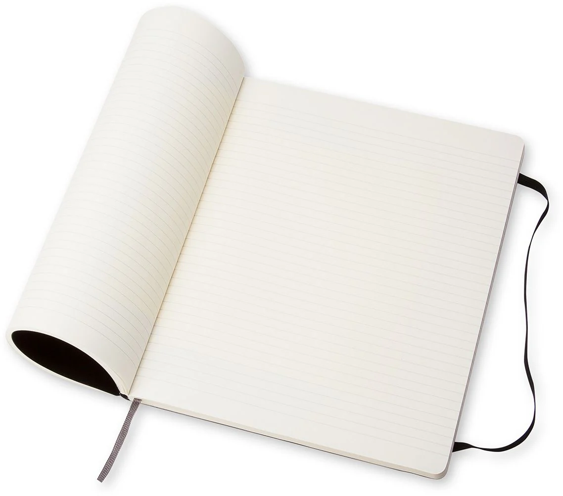 Moleskine Classic Notebook, Extra Large, Ruled, Black, Soft Cover (7.5 x 10) - Image 5