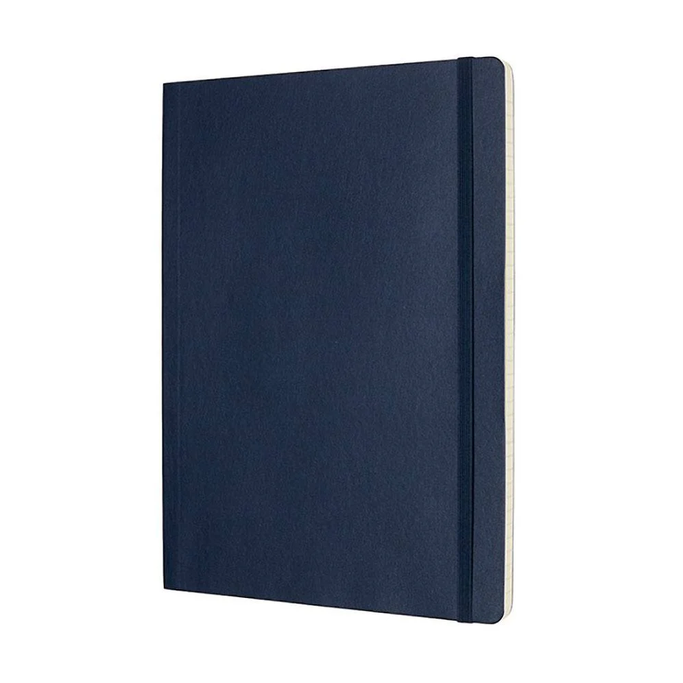 Moleskine Classic Notebook, Extra Large, Ruled, Sapphire Blue, Soft Cover (7.5 x 10) - Image 3