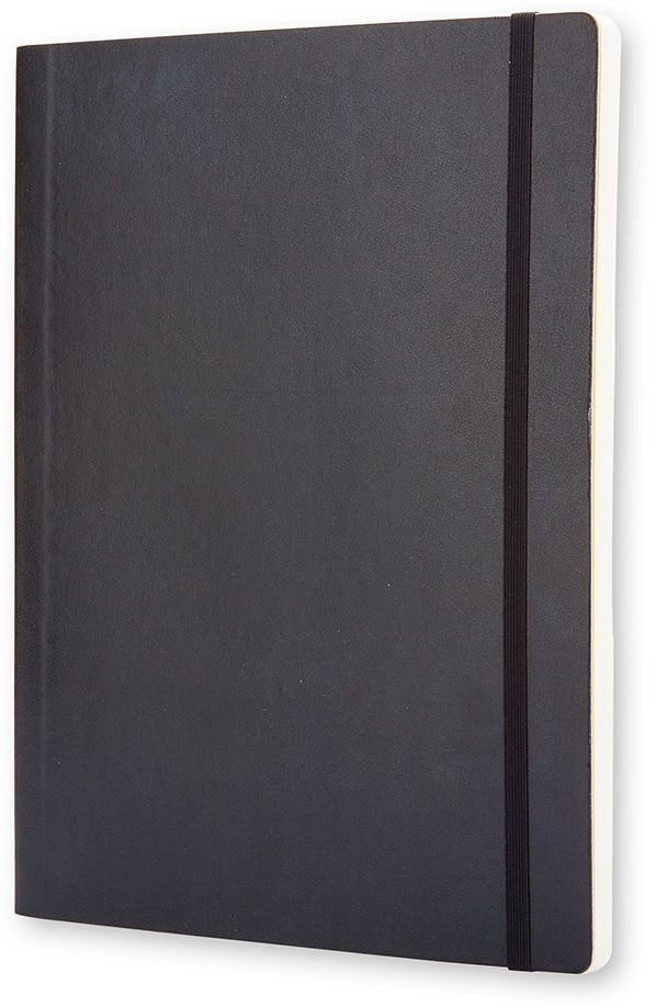 Moleskine Classic Notebook, Extra Large, Squared, Black, Soft Cover (7.5 x 10) - Image 2