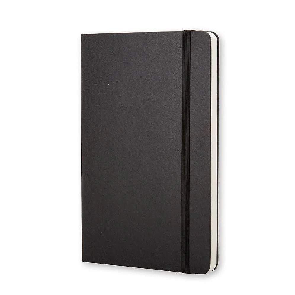 Moleskine Classic Notebook, Large, Plain, Black, Hard Cover (5 x 8.25) - Image 8