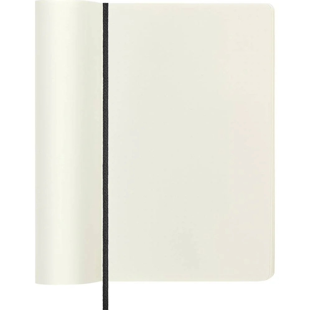 Moleskine Classic Notebook, Large, Plain, Black, Soft Cover (5 x 8.25) - Image 8
