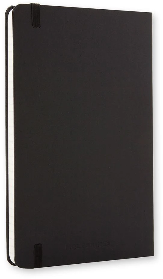 Moleskine Classic Notebook, Large, Ruled, Black, Hard Cover (5 x 8.25) - Image 5
